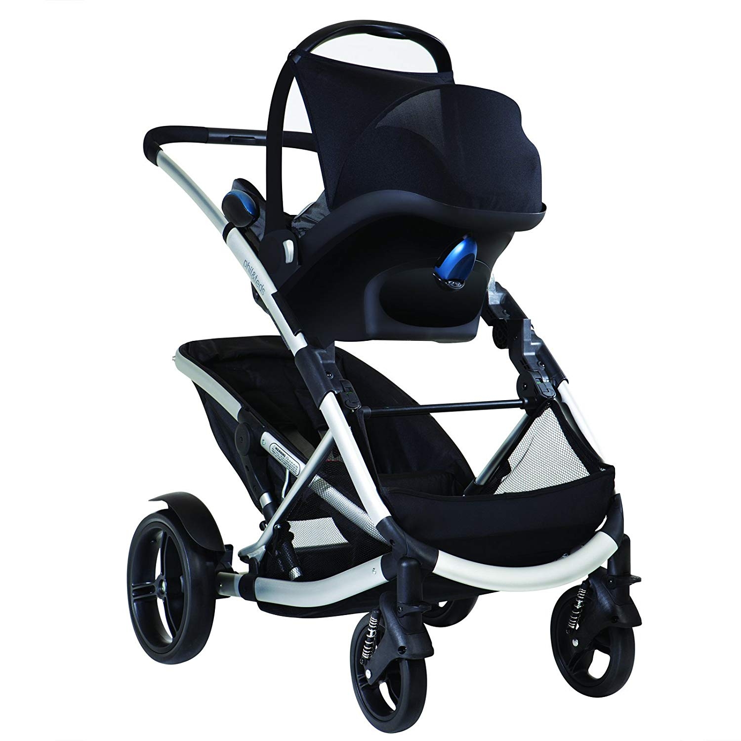 Phil&Teds Promenade and Mountain Buggy Cosmopolitan Car Seat Adapter ...